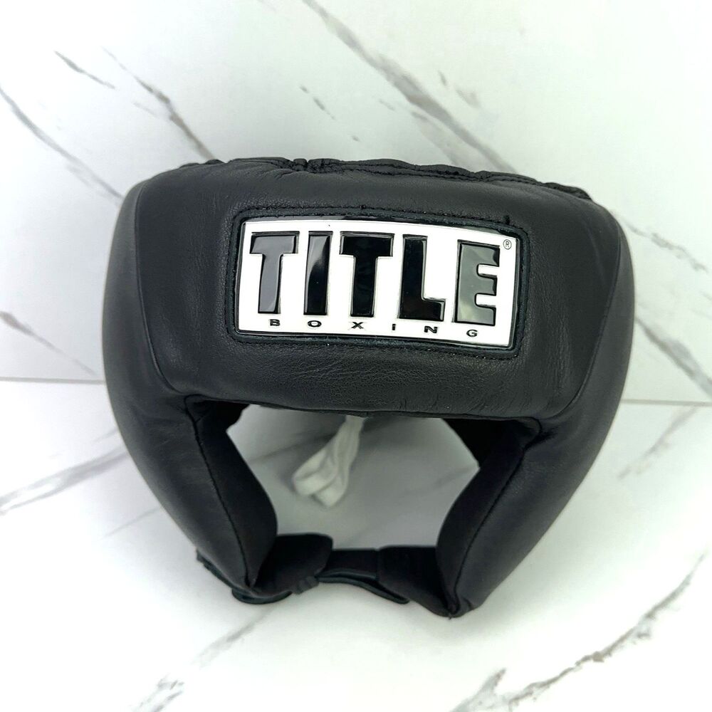 Title Boxing Hi-Performance Official Headgear - Black - M